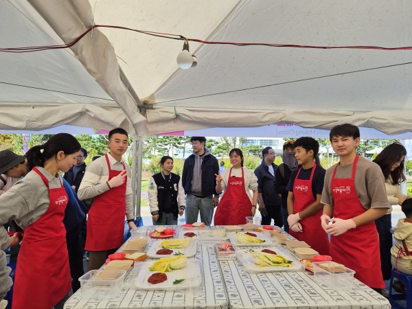 2025학년도 외국인 유학생 김치담그기 문화체험